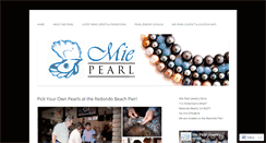 Desktop Screenshot of miepearljewelry.com
